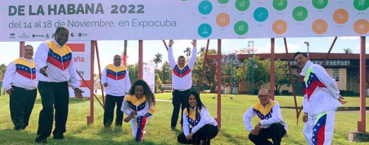 Agrupación de Música y Danzas “Tradiciones de Venezuela” presente en la 38° Feria Internacional de la Habana 2022