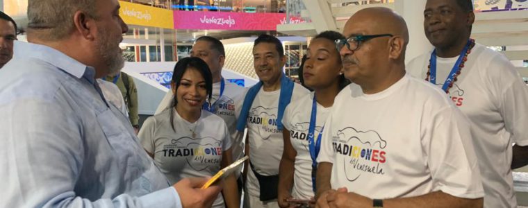 Agrupación Tradiciones de Venezuela cautiva público de la Feria Internacional de La Habana 2022